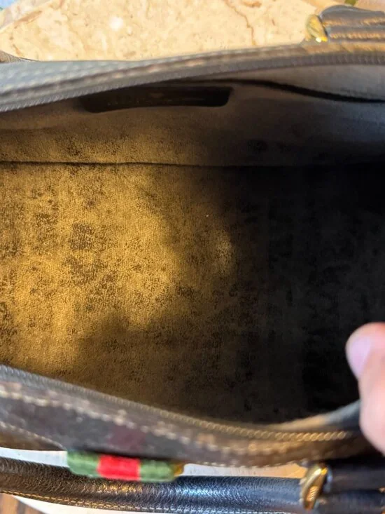 Vintage Gucci GG Monogram Canvas Boston Bag - Picture 10 of 13